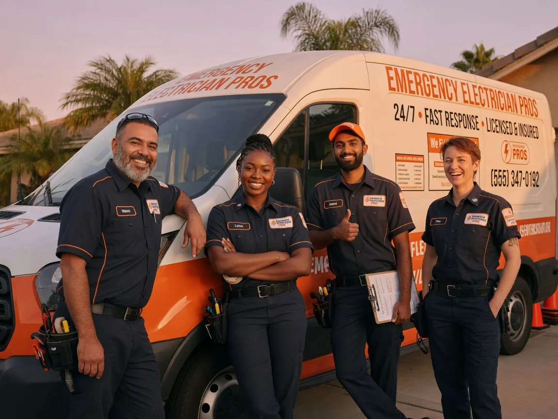 Emergency Electrician company in Villa Park, CA